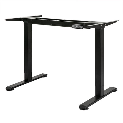 Functional Motorised Standing Desk Frame Black Dual Motor  Premium