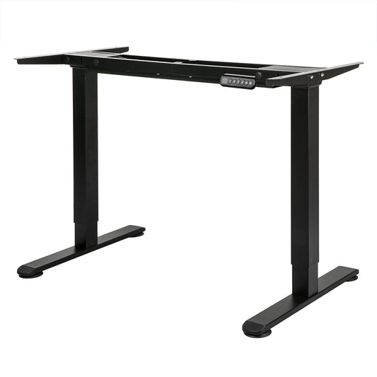 Functional Motorised Standing Desk Frame Black Dual Motor  Premium