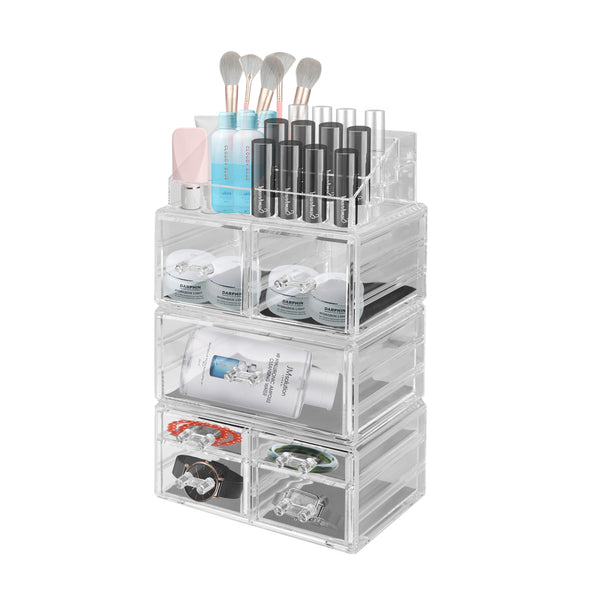  Cosmetic 7 Drawer Makeup Organizer Storage