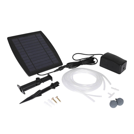 Solar Oxygenator Air Pump Powered