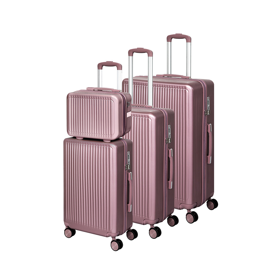 Aluminium 14"+20"+24"+28" - Gold 33x17.5x23.5cm