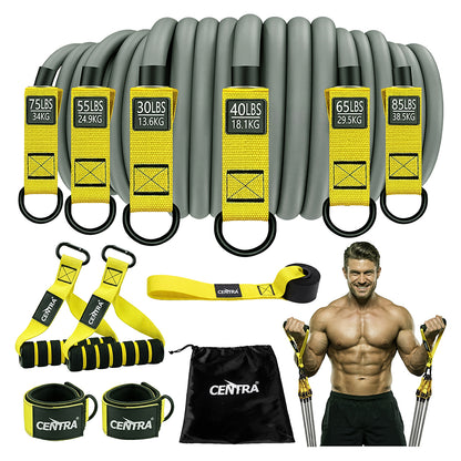 Resistance Bands Set 350LB 12 Piece | HomeAndLiving - 2