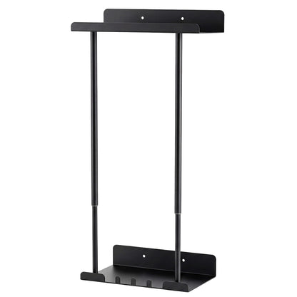 Wall Mounted Towel Rack 3 Hooks Adjustable | HomeAndLiving - 2