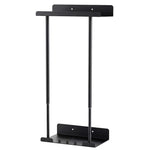 Wall Mounted Towel Rack 3 Hooks Adjustable | HomeAndLiving