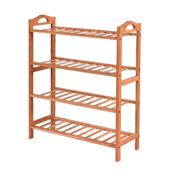  Bamboo Shoe Rack Storage - Wooden