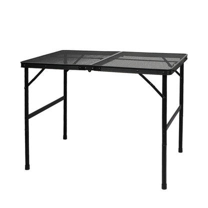 Portable Grill Table Aluminium 90x60x40cm