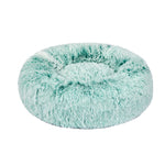 Pet Bed Cat Dog Donut Nest Calming XL Teal X-Large