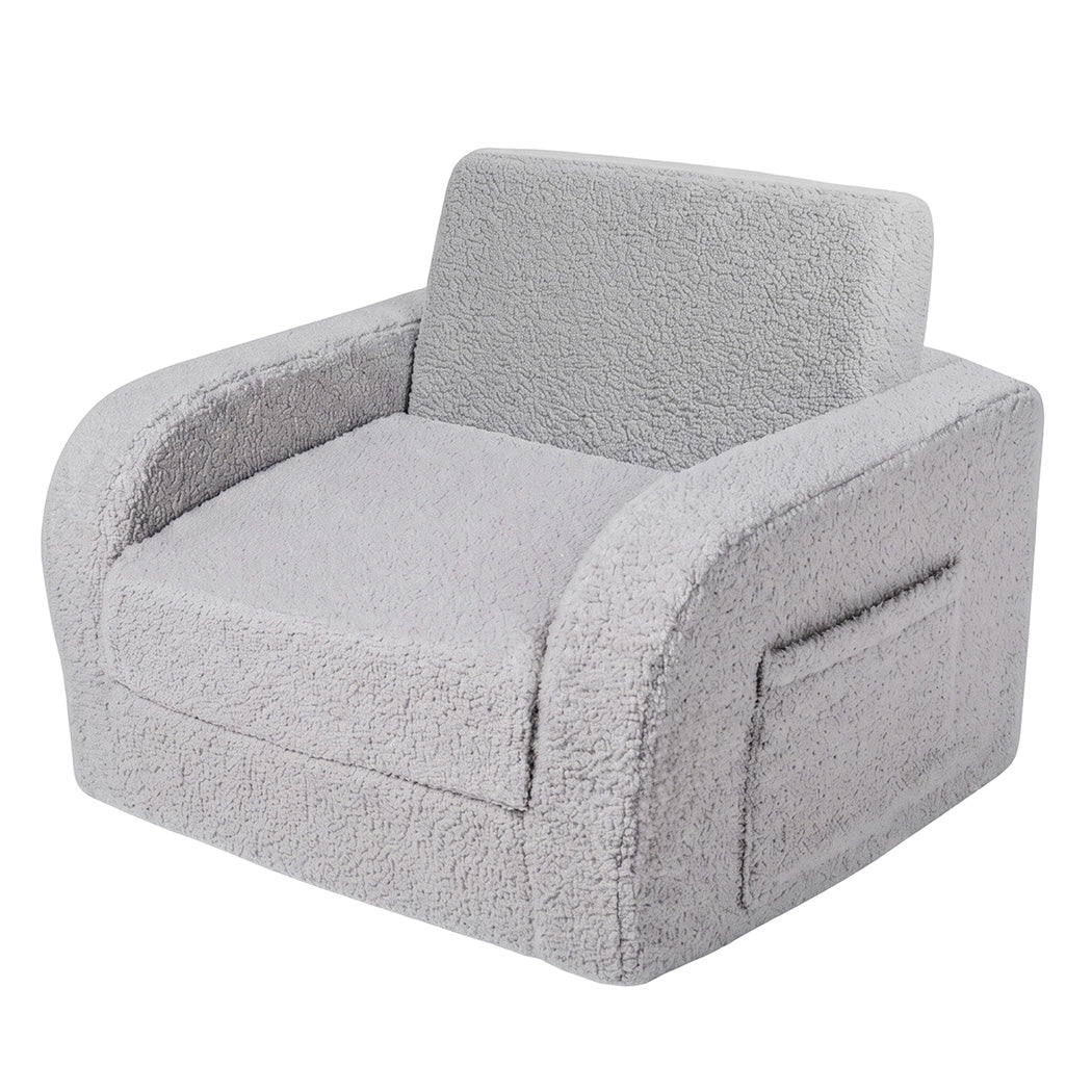 Kids Sofa 3-In-1 Fold Out Chair 91x52x25cm