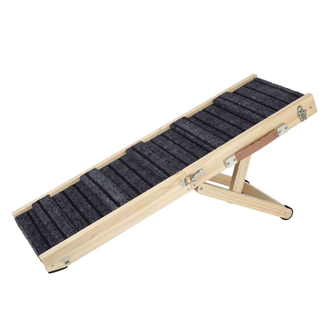 Dog Ramp Adjustable Non Slip 84x32x6cm
