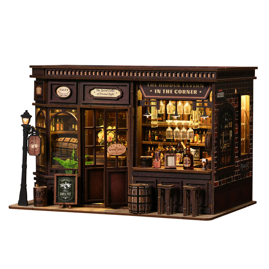 Book Nook Kit Vintage Tavern 23x15x15cm