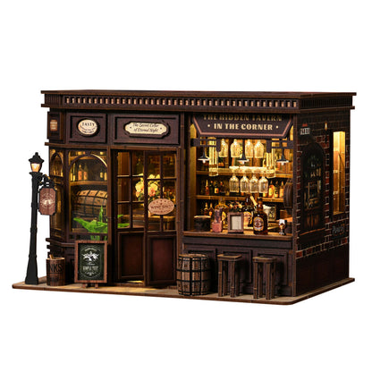 Book Nook Kit Vintage Tavern 23x15x15cm