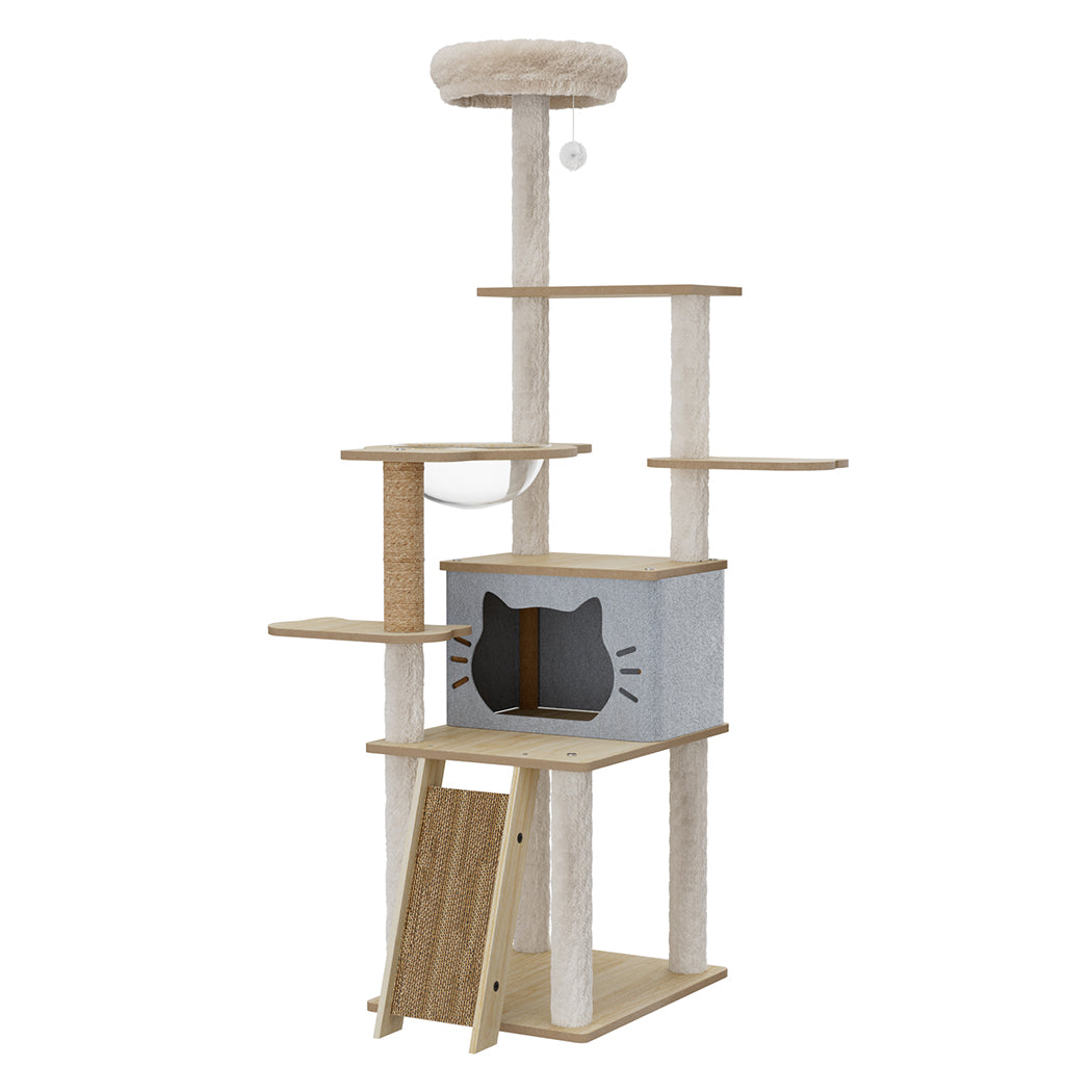 Cat Tree Tower Large Scratcher 50x40x160cm
