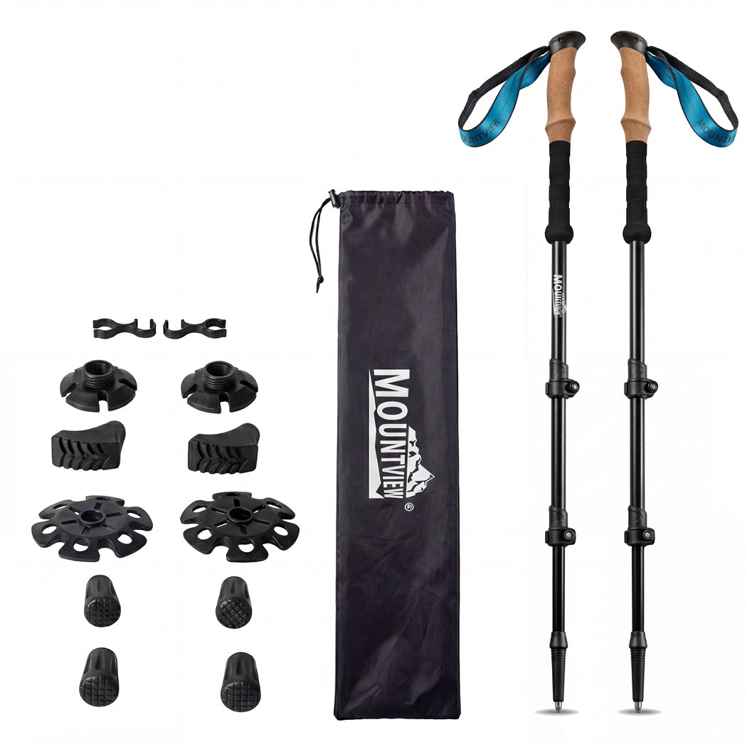 Trekking Poles Adjustable Lightweight Carbon | HomeAndLiving - 2