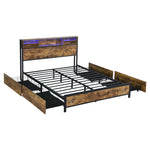Compact bed frame queen  Scandi Inspired Design Classic Durable
