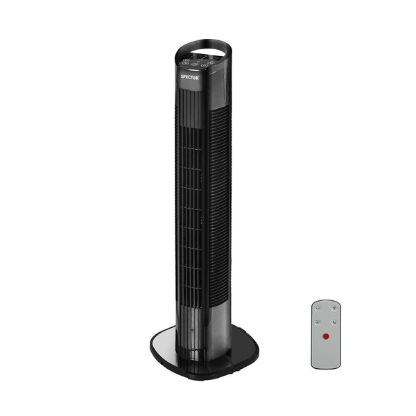  50W Tower Fan Bladeless Fan Black