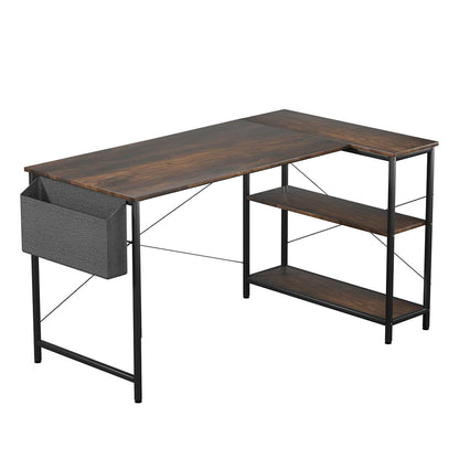 Contemporary L Shaped Computer Desk Home Corner Desk  Multipurpose