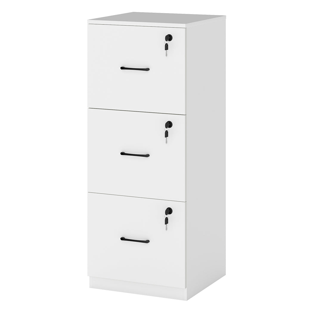 File Cabinet 3 Drawer Storage 41x41x103cm
