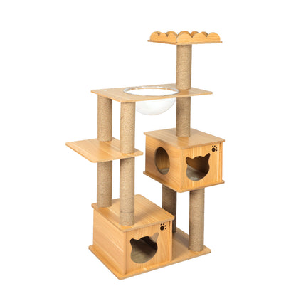 Cat Tree Scratcher Tower 60x40x138cm