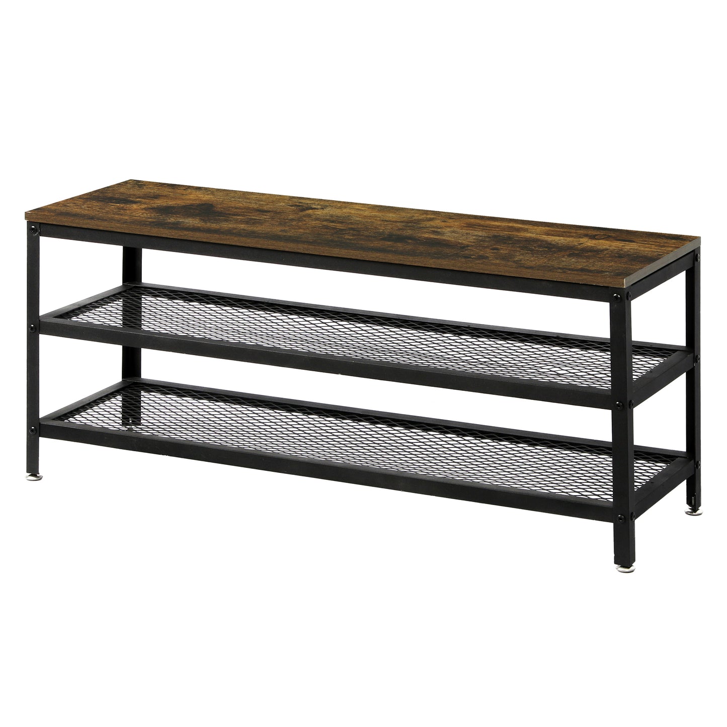 Shoe Rack Bench Brown 73x30x45cm
