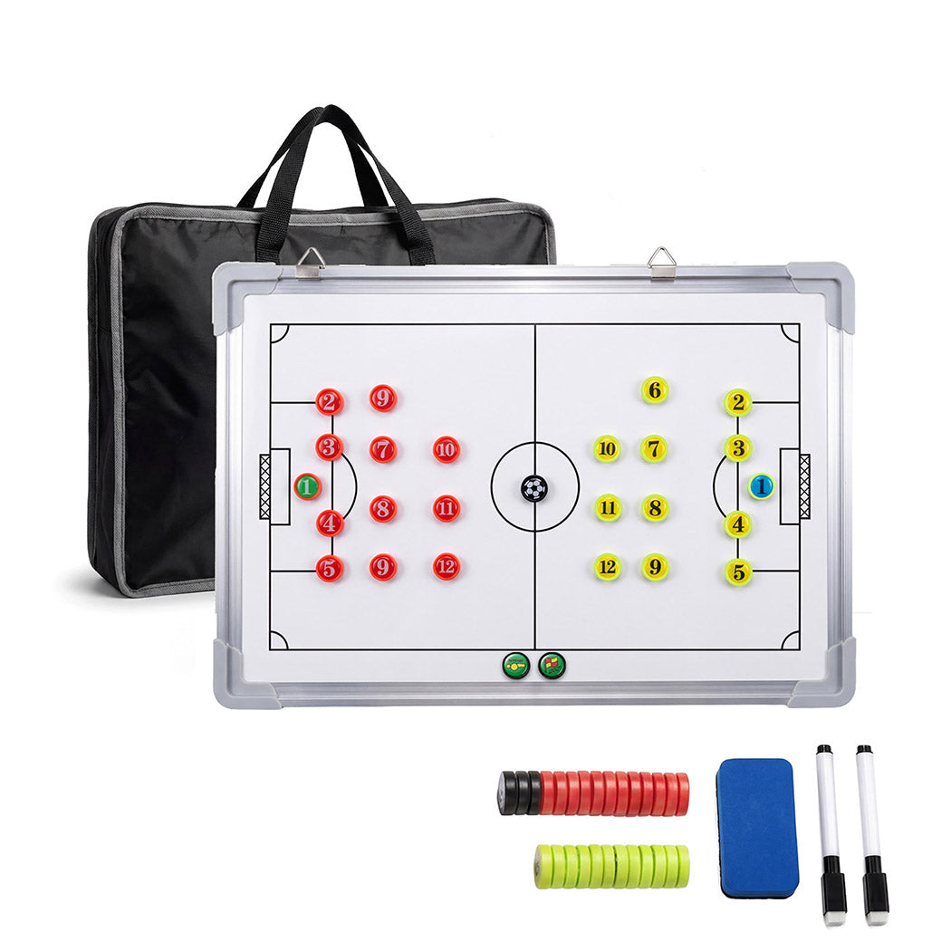 Centra Soccer Coaching Board Tactic Clipboard Dual-sided Coach Training Magnetic