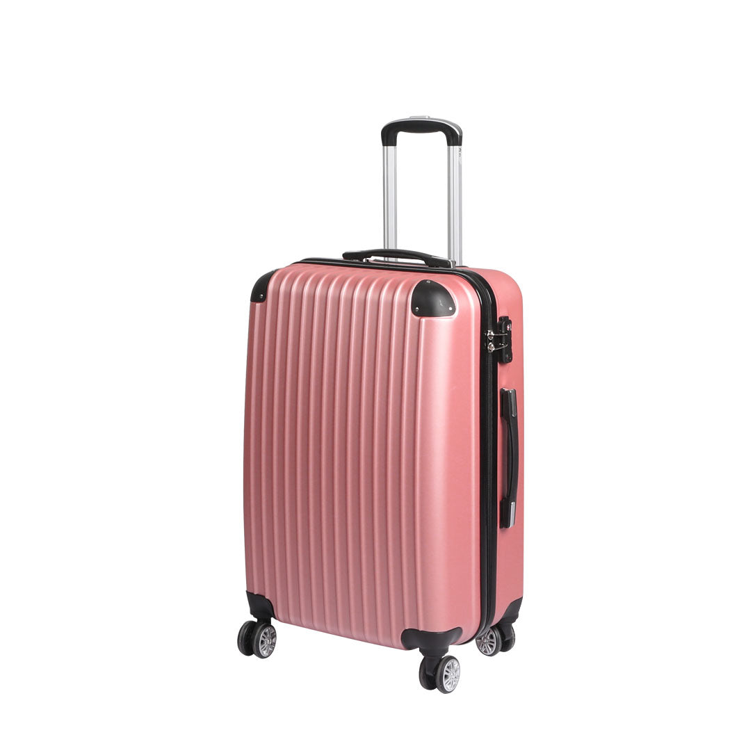 Rose Gold 24 Luggage Suitcase 39x23x63cm