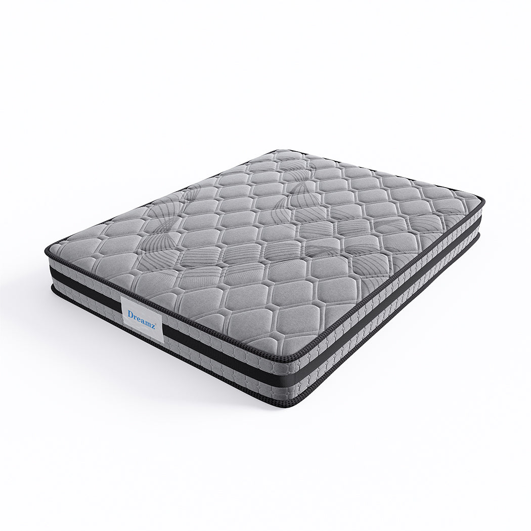 H&L Mattress Spring Foam Medium Firm All Size 22CM Dark Grey  Q/D/KS