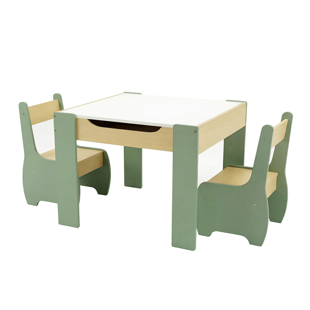 Kids Table And Chairs Set 3in1 63x61.5x48cm