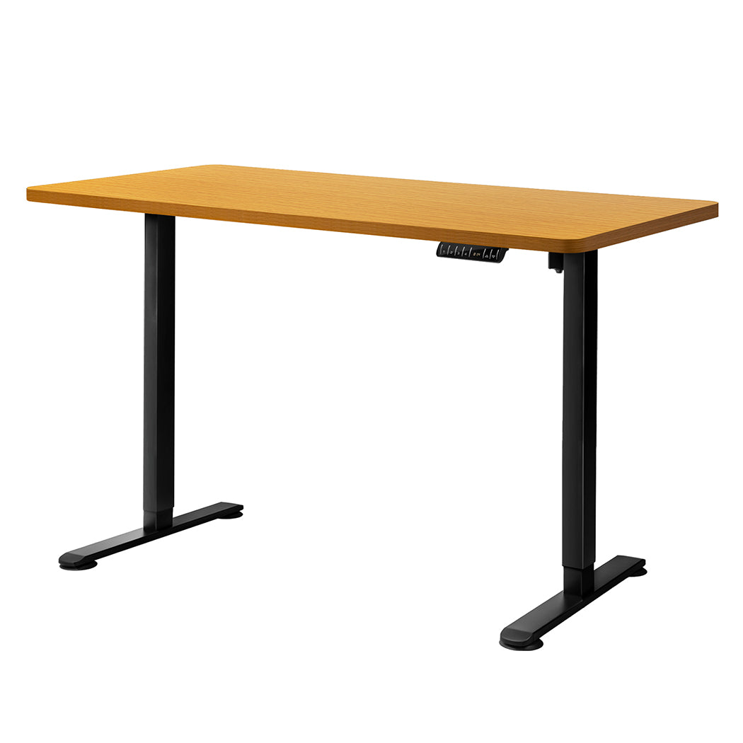 Ergonomic Motorised Standing Desk Height 120cm Natural 800x 1.5MM
