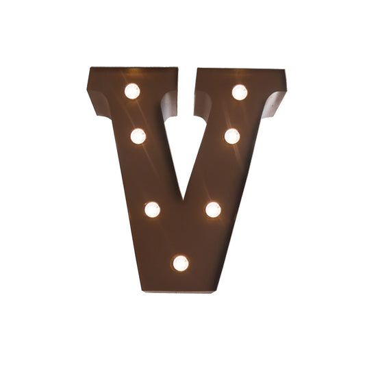 LED Metal Letter Lights Free Standing