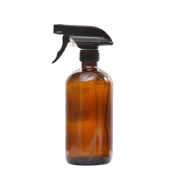  6x 500ml Amber Glass Spray Bottles Trigger