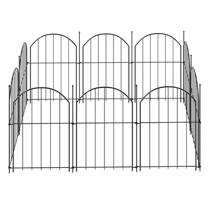 Garden Fence Border Rustproof Metal