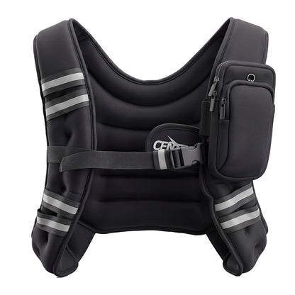 Centra 5.5kg Weighted Vest Adjustable Workout Weight Jacket Exercise Training