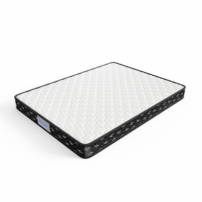 Stylish Spring Mattress Bed Pocket Tight King Single  Wood Finish