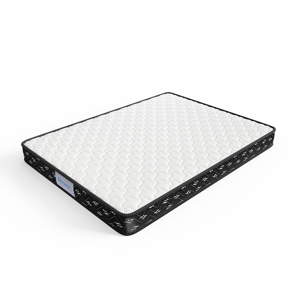  Stylish Spring Mattress Bed Pocket Tight King Single  Wood Finish