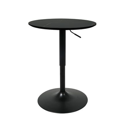 Bar Table Swivel Black