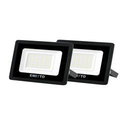 2x LED Flood Light 30W Outdoor