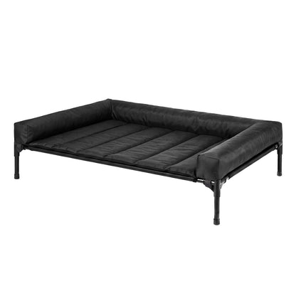 Large Dog Bed Breathable Bolster 107x76x18.5cm