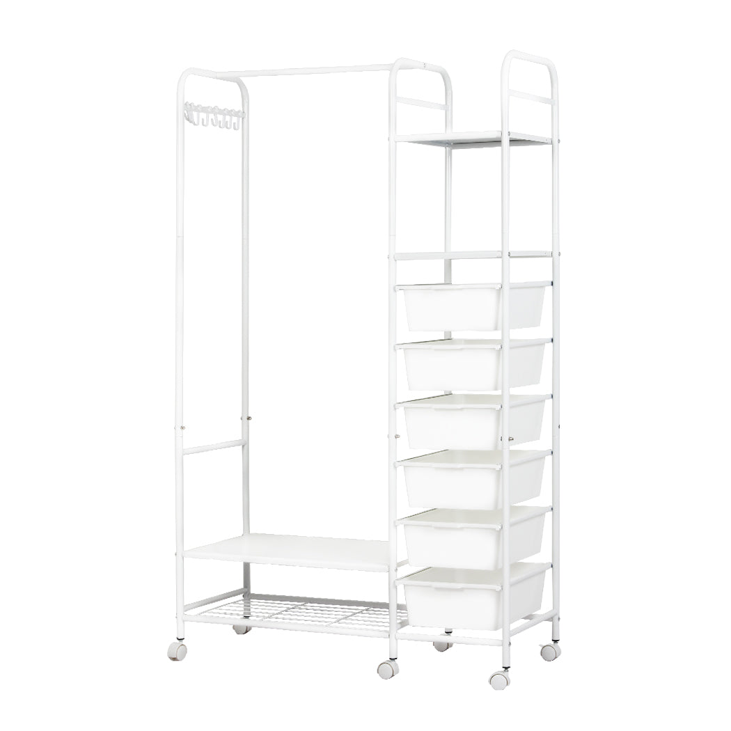 Contemporary 94CM Clothes Rack Stand Heavy Duty Hanging  Adjustable