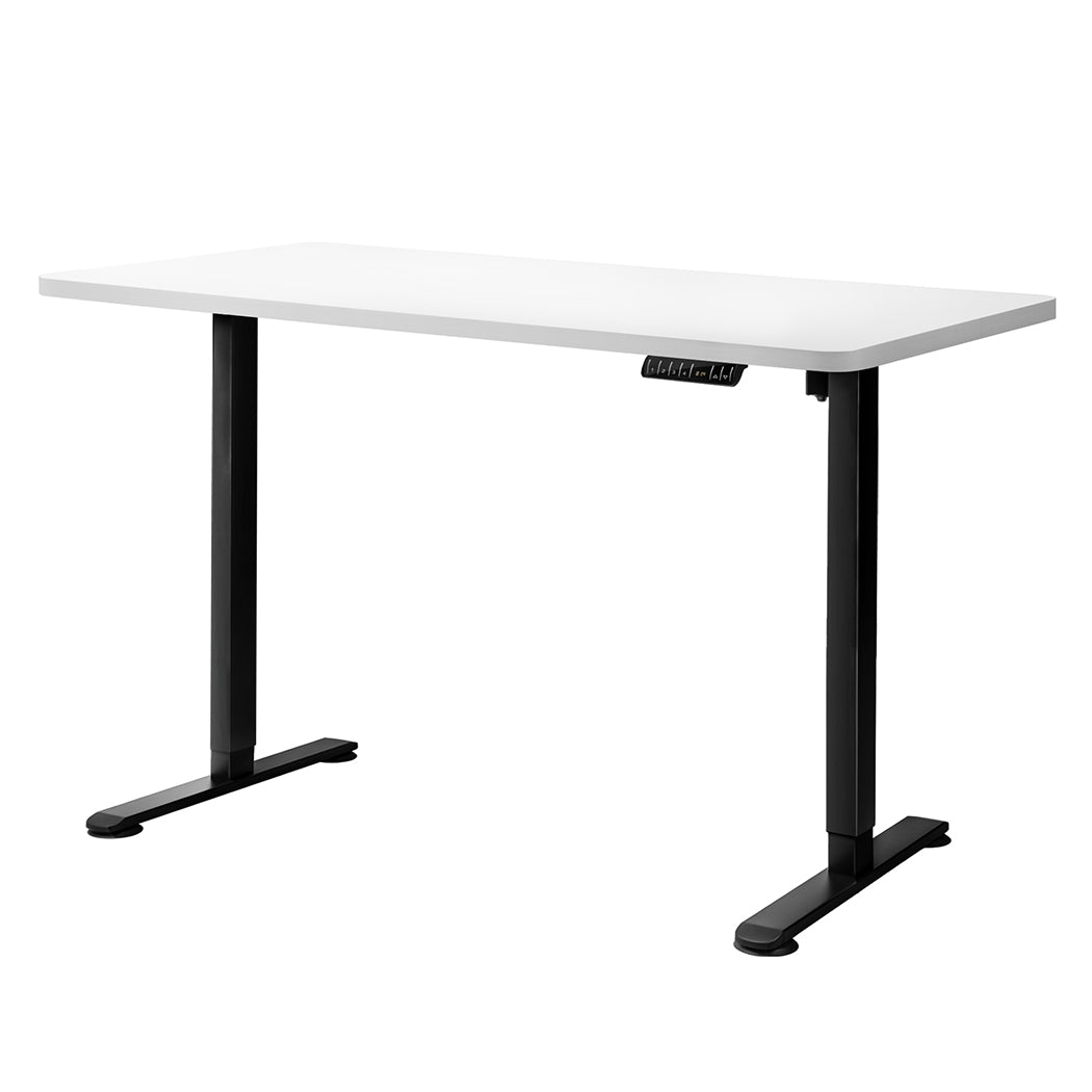 Ergonomic Motorised Standing Desk Height 120cm White 800x 1.5MM