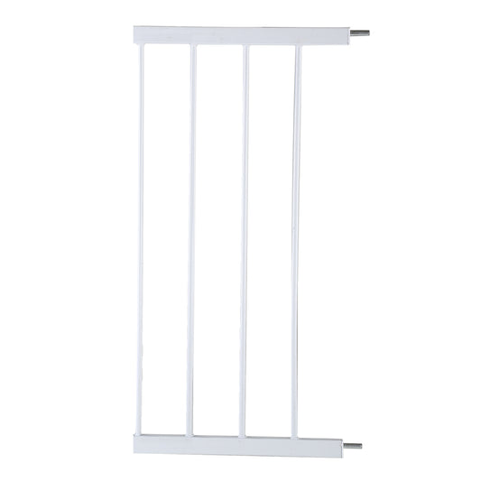 Baby Safety Gate Adjustable Pet White 30cm Extension