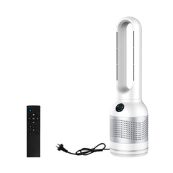 Ergonomic Bladeless Fan Cooler & Heater & Purifying air  Soft Cushion