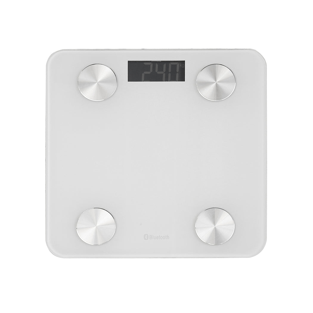 Body Fat Scale Digital Scales Bluetooth White
