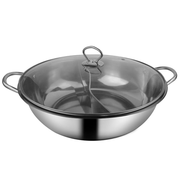  Stainless Steel 36cm Twin Mandarin