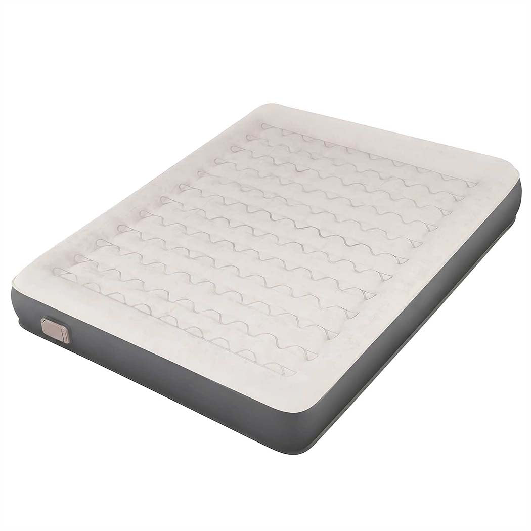 Inflatable Mattress Tpu Air Bed Grey 190x150x22cm