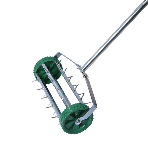  Lawn Aerator Roller Scarifier Rolling