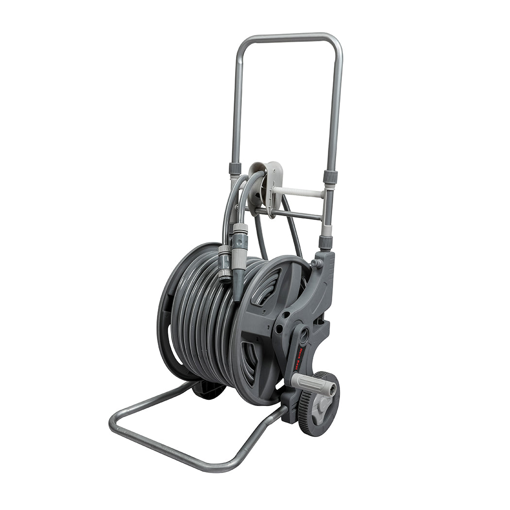 Portable Hose Reel 45M Grey 11x15cm