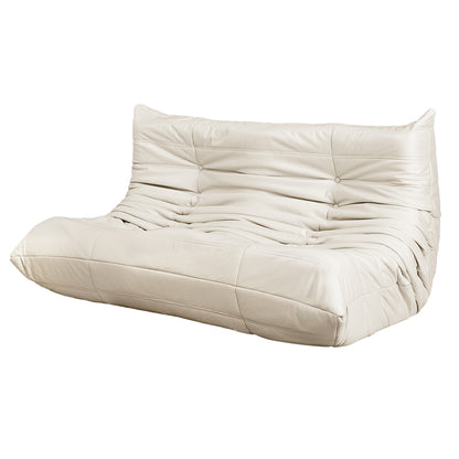Elegant 2 Seaters Floor Sofa Caterpillar Lounge  Foldable Function