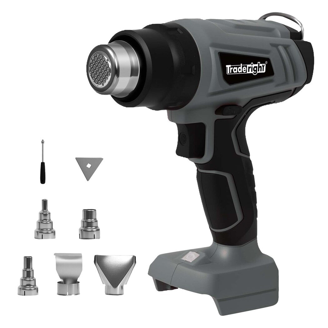 Cordless Heat Gun Kit 500°C 17x7.5x20.5cm
