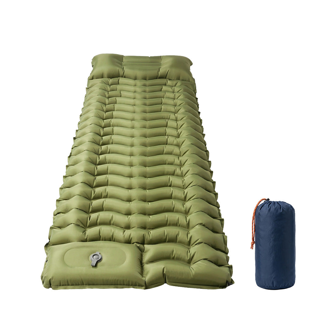 Inflatable Camping Sleeping Pad Ultralight Mat | HomeAndLivi - 2