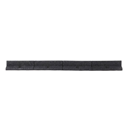 Garden Edging Border Flexible Grey 120x8cm